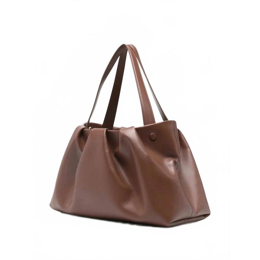 NEW THEMOIRÈ women's athena shoulder bag in friar brown